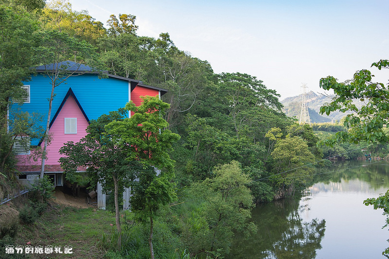 苗栗大湖景點》湖畔花時間/民宿/景觀餐廳/溫泉會館~森林桐花遍佈的歐風湖畔 @滿分的旅遊札記